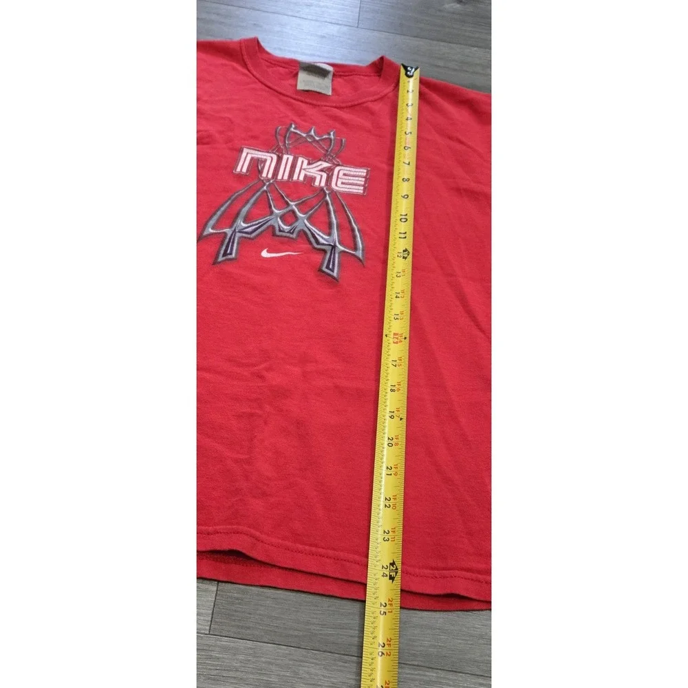 Vintage Y2K Nike Basketball Tank Top Youth XL Hoops Graphic Muscle Tee Athletic